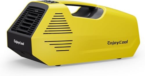 Portable Air Conditioner-Camping Air Conditioner with Remote Control,4 Modes Portable AC for Outdoor Tent Camping Car/RVs