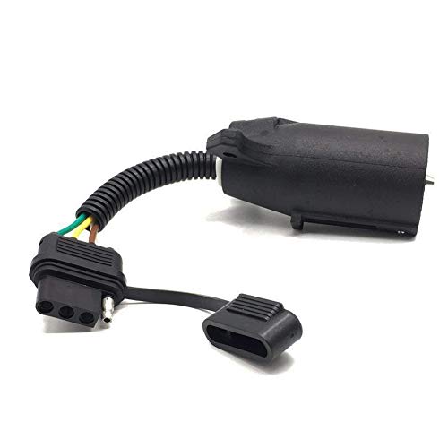 New Sun 7 Way Rv To 4 Way Flat Trailer Connector Single-Function Wiring Adapters #TOP4