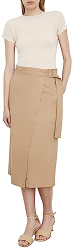 Vince Women's Buckle Wrap Skirt