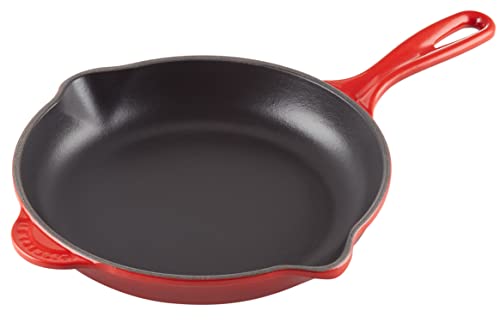 Le Creuset Enameled Cast Iron Classic Skillet, 9', Cerise