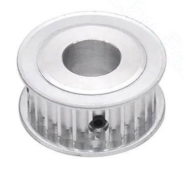 Ruedas síncronas T5 AF de 26 dientes y 28, diámetro interior 5/6/6,35-25 mm, paso 5, for correa goma 10/15/20/25 ancho(14mm,26T,25mm)