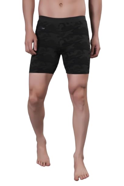 Hirrux Men Skinny Fit Dri-FIT Swim Shorts