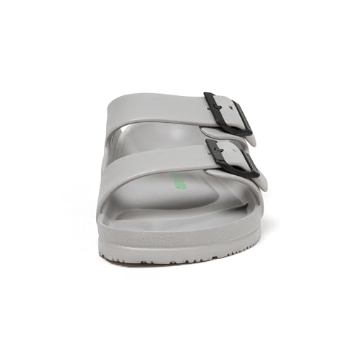 Image of SAGUARO Men's Women's Comfort Double Buckle Sandals Lightweight Adjustable EVA Sandals with Rubble Sole