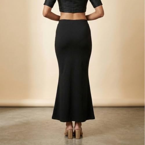Image of Women's Saree Shapewear - Slim Fit Stretchable Petticoat for Sarees | Comfortable Waistband | Body Shaping Underskirt