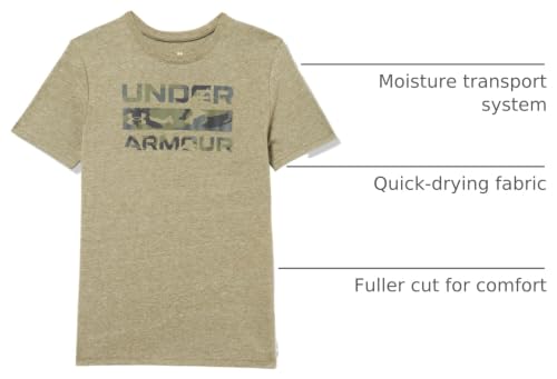 Image of Under Armour Boys' Short Sleeve Graphic T-Shirt, Soft & Comfortable, Outdoor Collection