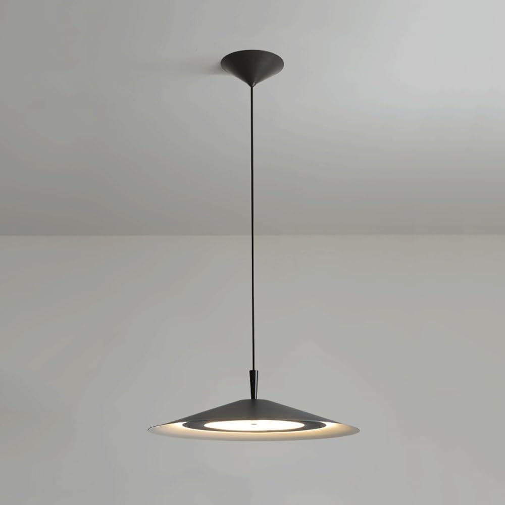 Wallps, Modern Led Kitchen Island Light-Hangilights Over Dinitable, Ceilingp, 28W 3-Color Dimmidiniroom Lighting, 3000K-6000K, Height Adjustable Light Fixture/Black/a