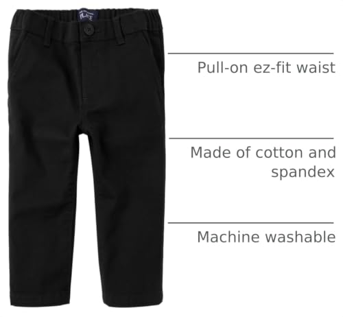 Image of and Toddler Stretch Straight Chino Pants