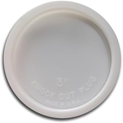 Jones Stephens T33004 4 PLAS KO TEST CAP - White