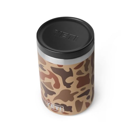 Image of YETI Rambler 16 oz Food Jar, Vacuum Insulated, Stainless Steel, With Airtight Lid, Wetlands Camo