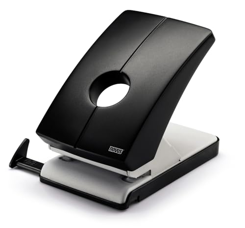 Novus B 240 40 Sheet Capacity Heavy Duty Hole Punch - Black/Grey