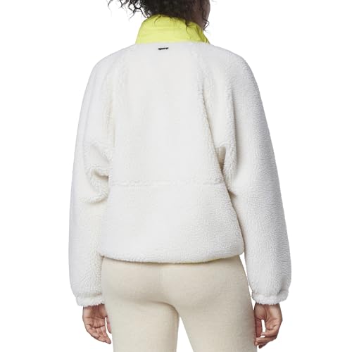 Andrew Marc Women's Mixed Sherpa Zip Front Jacket3