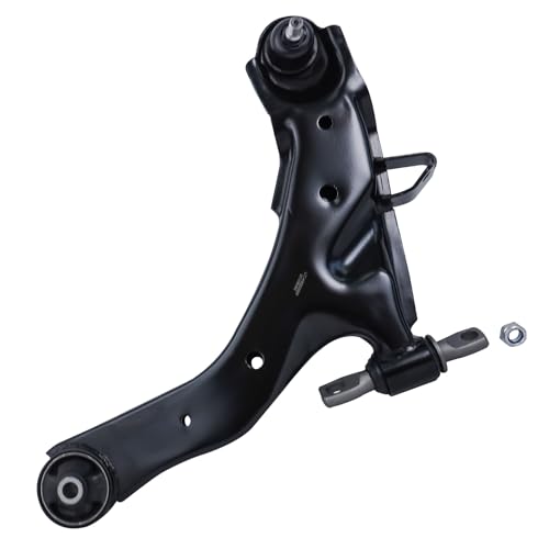 Image of Detroit Axle - 8pc Front Lower Control Arm w /Ball Joints, Outer Tie Rods & Front Rear Sway Bars Replacement for 2001 2002 2003 2004 2005 2006 Hyundai Elantra