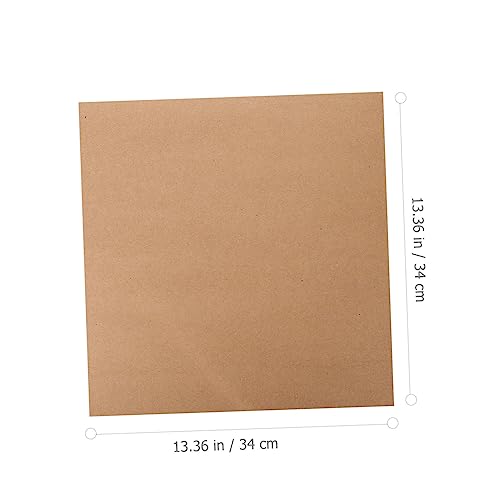 Papier kraft mandala Angoily avec 60 cartons carrés rigides pour calligraphie pure