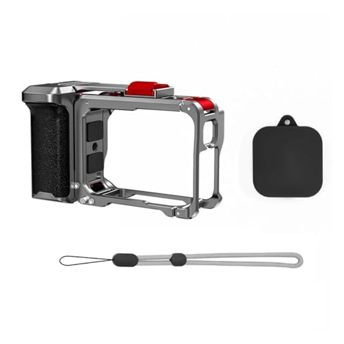 �J�����̃A�N�Z�T���[�A �݊���������܂�Insta360 Ace Pro/2 �ƌ݊�������l�ԍH�w�Ɋ�Â����A�N�V�����J�����P�[�W�ϖ��Ր����K�ȃO���b�v�t���[�������h�~ �Acamera-cage