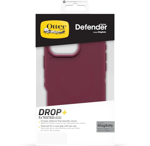 Image of OtterBox iPhone 16 Pro Max Defender Series Case - Foxberry Pink