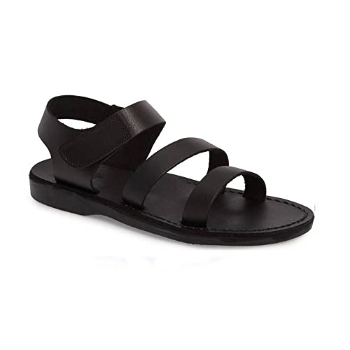 Jared – Leather Strap Sandal - Mens Sandals