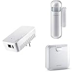 Devolo Home Control Zentrale + Alarmsirene + Tür/Fensterkontakt