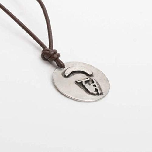 Miniatura 3 de Kiteboarding Jewelry Round pewter pendant Beach Necklace by Zulasurfing