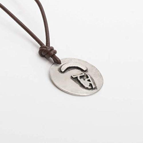 Miniatura 3 de Kiteboarding Jewelry Round pewter pendant Beach Necklace by Zulasurfing