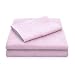 MALOUF Double Brushed Microfiber Super Soft Luxury Bed Sheet Set - Wrinkle Resistant - Twin Size - Blush