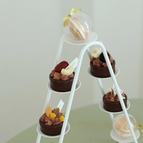 Support à cupcakes 4 niveaux en fer pour éviter les buffets encombrés