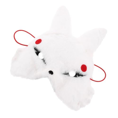 VALICLUD Decorative Half-face Mask for Masquerade Parties Halloween Costume and Material Realistic Design Tassel for Festivals Cosplay and Themed Events