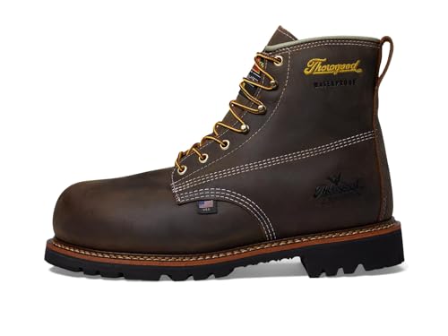 Thorogood American Heritage 6” Leather Waterproof Insulated Work Shoes for Men with Composite Shank Nano Safety Toe Oil and Slip-Resistant Outsole4