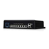Conmutador duradero de 10 puertos con alta potencia 802.3BT PoE++