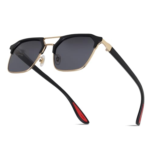 Image of Dervin UV Protected Square Sunglasses For Men & Women
