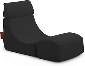 كرسي استرخاء ريسوس للأطفال من ريكراك مقاس 80 سم × 45 لون رمادي داكن للأماكن الخارجية اسفنج