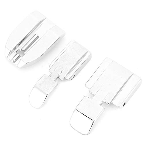 3 Piezas Pie Prensatela Invisible Acero Inoxidable miniatura 1