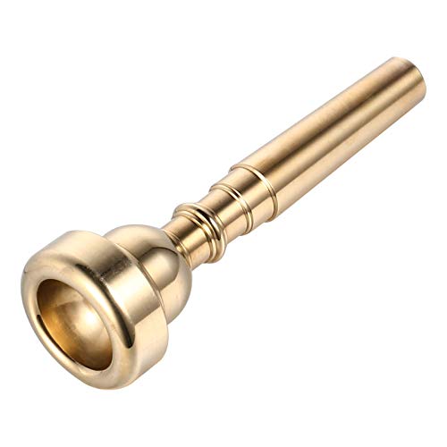 Milisten Accessories Mouthpiece Lightweight Copper Mouthpiece Replacement Compatible With Bach Conn King For Beginners Golden Trumpet Trumpet Accessories #TOP7