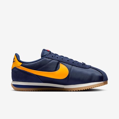Nike Cortez Women's Shoes (DZ2795-403, Midnight Navy/Blue Void/Sail/University Gold)3