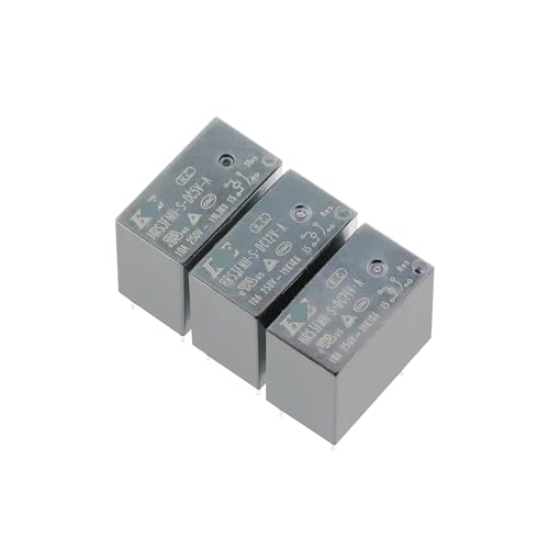 Relé de potencia HRS3FNH-S DC5V 12V 24V conmutador de 4 pines 10A para PCB 7