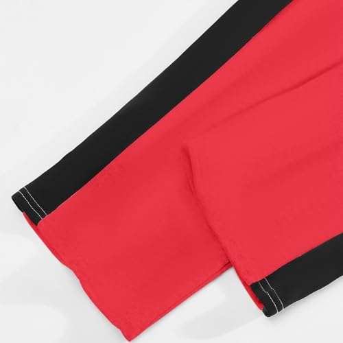 Mens Sweatpants with Pockets Side Button Striped Casual Straight Leg Pants Fall Loose Fit Elastic Drawstring4