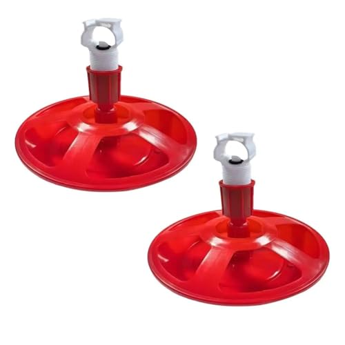 MQODLFP Dispensador de agua para pollos, Bebedero para aves de corral, Tazas de agua para aves de corral, Dispensador de agua, Bebedero para aves de corral, Bebedero para patos