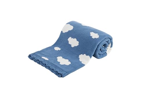 Berkshire Baby Blanket,Ultra-Plush Reversible Chenille Knit Toddler Blanket,Cute Pattern Nursery