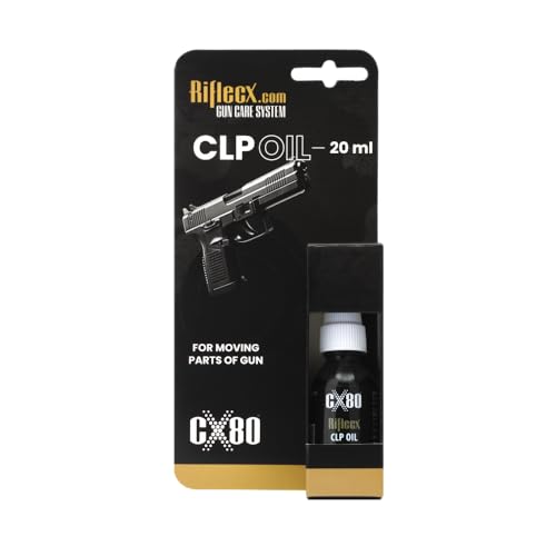 RifleCX - Huile pour Arme - Lubrifiant pour l’Entretien d'Armes, Fusil, Chasse et Tir Sportif - Produit de Soin avec Protection Anticorrosion, Huile pour...