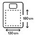 Heizdecke mit Abschaltautomatik Kuschelheizdecke 180x130cm elektrische Wärmedecke Kuscheldecke Bett Sofa Wärmezudecke Thermodecke Elektro-Wärmedecke Wärmebettdecke 9 Stufen bis 40°C waschbar