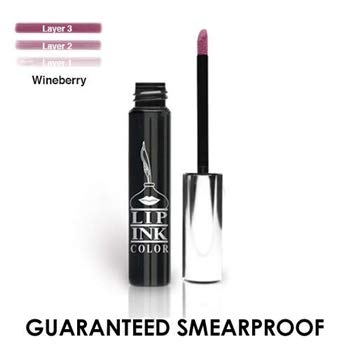 Lip Ink Liquid Lip Color Lipstick - Wineberry (Berry) | Natural & Organic Makeup for Women International | 100% Organic, Kosher, & Vegan