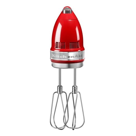 KitchenAid Batidora de Mano de 9 Velocidades 5KHM9212EER (Rojo Imperial)