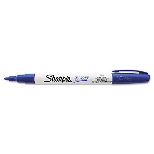 Sharpie Paint Markers Blue, 1 each