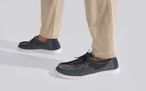 Image of Neeman's Mens Canvas Wanderers Sneakers | Boat Shoes | Comfortable, Flexible & Breathable | Tan UK9