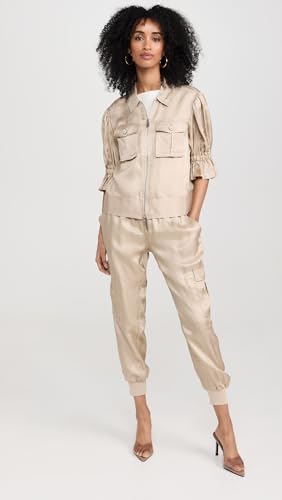 Cinq a Sept Giles Pant, Khaki, XX-Small - image 5