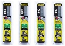 Stanley SWKBN625S 1,000 5/8-inch Brad Nails NIP (4 Pack)