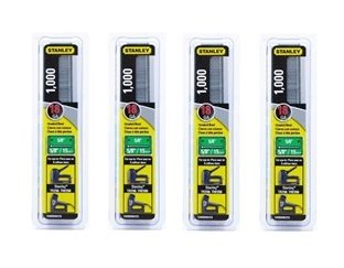 Clous Stanley SWKBN625S de 1,5 cm en lot de 4 pour fixations rapides