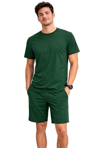 Image of Swimming Costume for Man | Co Ords for Men | Swim Suit for Men - Lightweight Quick Dry Beach & Gym Set Built to Water & Training