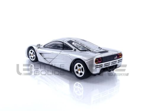 TrueScale Miniatures MINI GT 1/64 McLaren F1 Plata Magnesio Producto Terminado miniatura 5