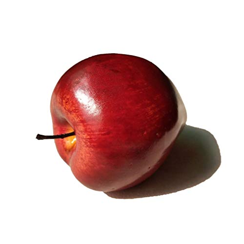 Image of Ulalaza 5Pcs Fake Apple Artificial Fruits Model Lifelike Red Apples Home House Kitchen Party Decoration Desk Ornament
