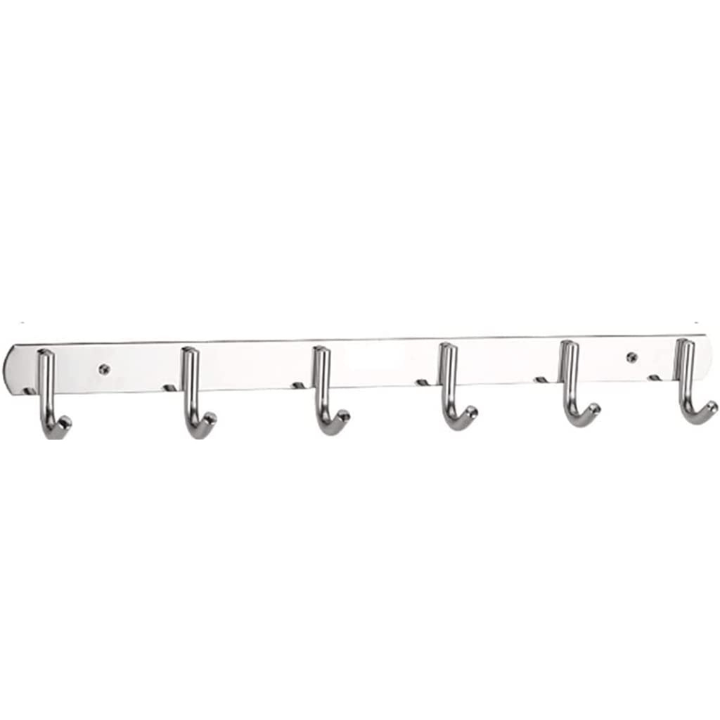 Gancho Perchero de Acero Inoxidable Duradero Colgador de Pared Resistente para baño Cocina Puerta Gancho Trasero Pilones